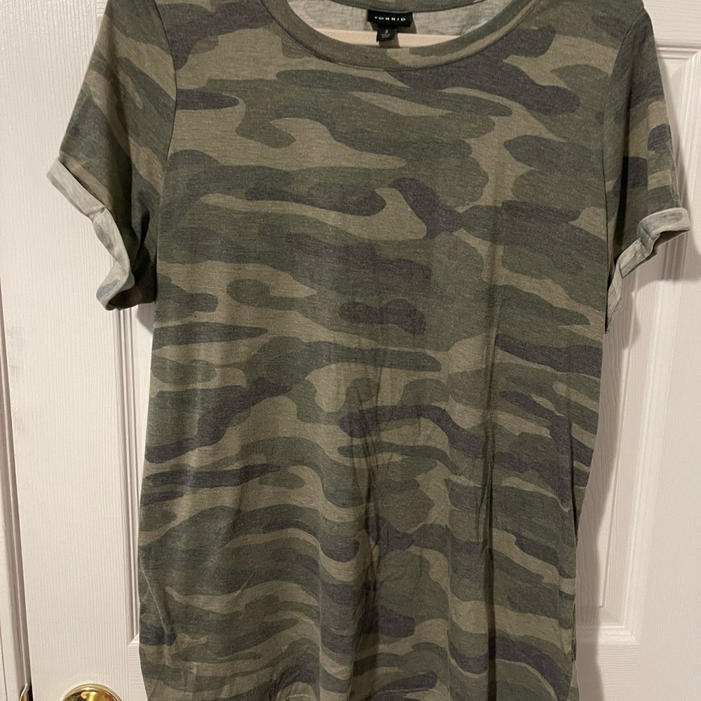 Torrid Camo tshirt